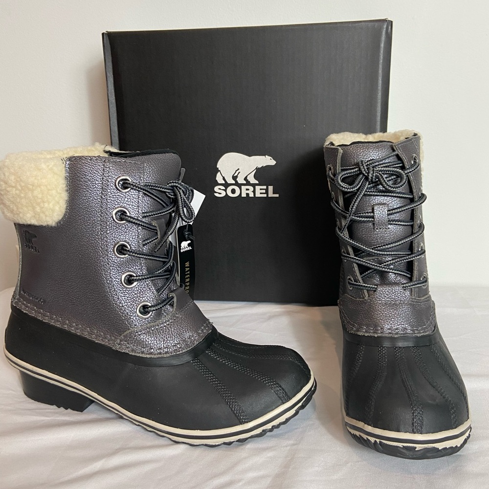 Sorel Slimpack II Lace Duck Boot Size 8